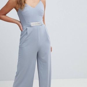 ASOS Dusty Blue Jumpsuit
